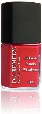 Dr.&#39;s Remedy Enriched Nail Polish (CLARITY Coral Red)