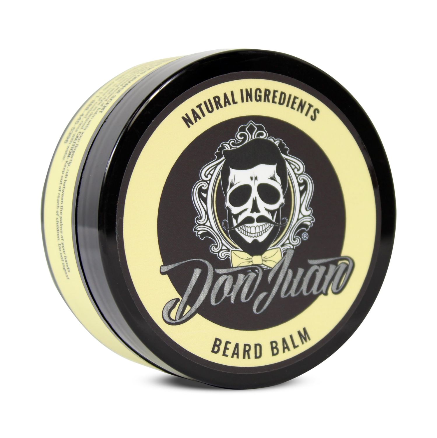 Don Juan Beard Balm Coconut Blood Orange Scent 2 Ounce - All Natural Ingredients with Shea Butter and Jojoba Oil