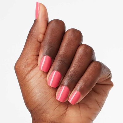 OPI Nail Lacquer ElePhantastic Pink | Opaque Bright Pink Crme Chip Resistant Nail Polish | Vegan, Fast Drying, Streak Free