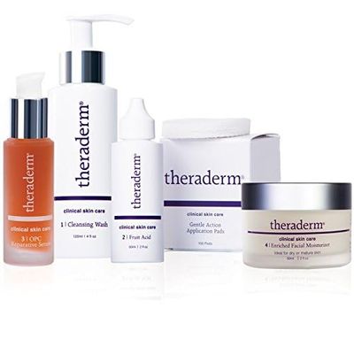 Theraderm Skin Renewal System with Enriched Moisturizer