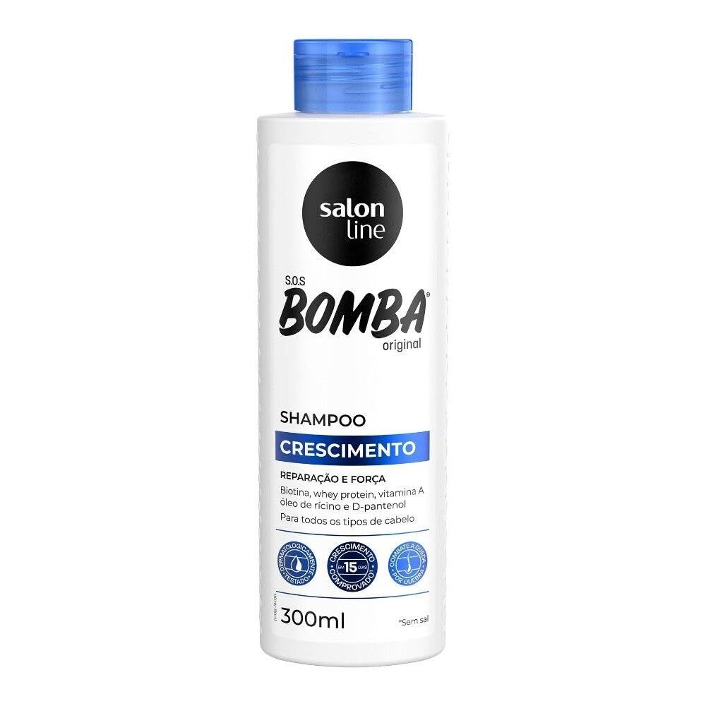 Salon Line - SOS Bomb (Original) Collection Shampoo - 300 Ml / 10.14 Fl Oz