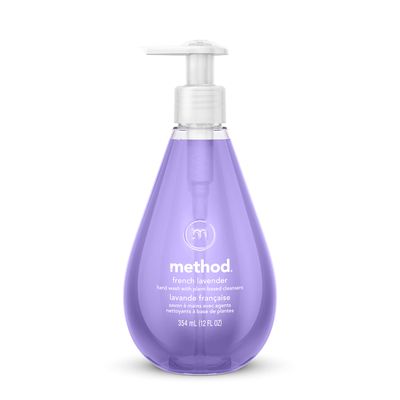 Method Gel Hand Wash, French Lavender, Biodegradable Formula, 12 Fl Oz (Pack of 1)