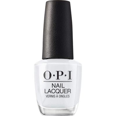 OPI Nail Lacquer I Cannoli Wear OPI | Opaque Soft Gray Crme Chip Resistant Nail Polish | Vegan, Fast Drying, Streak Free
