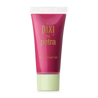 Pixi Beauty Sheer Cheek Gel - Rosy | Gel Blush For A Sheer Flush Of Colour | Oil-Free &amp; Fragrance-Free Hydrating Liquid Blush | 0.45 Fl Oz