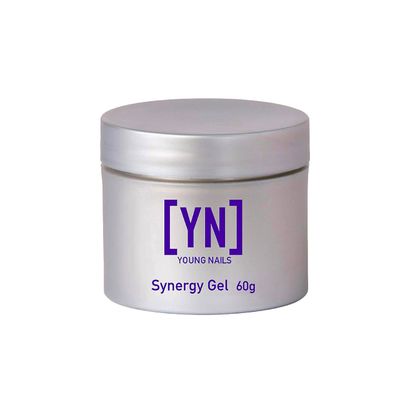 Young Nails Synergy Gel System, Building Gel - Hard Builder Gel, Superior Adhesion &amp; Strength, Structured Nail Gel Builder - Build Gel, Pink, 60g