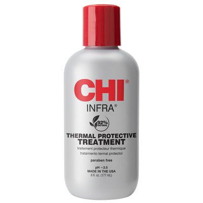 CHI Infra Thermal Protective Treatment, Hair Serum For Protecting Color &amp; Adding Superior Shine &amp; Softness, Hydrating Formula, Sulfate-free, 6 Oz