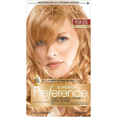 L&#39;Oreal Superior Preference - 9GR Light Reddish Blonde (Warmer) 1 Each (Pack of 3)