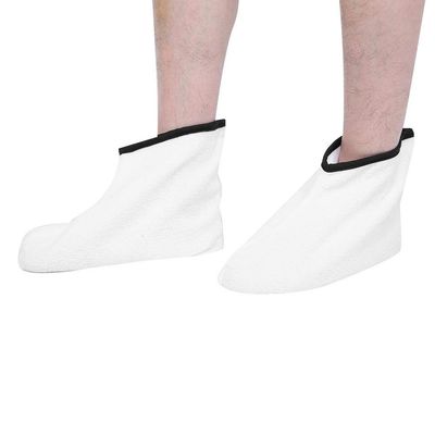 Paraffin Wax Bath Foot Liners, Paraffin Wax Booties Terry Cloth Booties for Feet, Cotton Thick Paraffin Wax Booties for Hot Wax Thermal Treatment SPA Wax Warmer Paraffin Wax