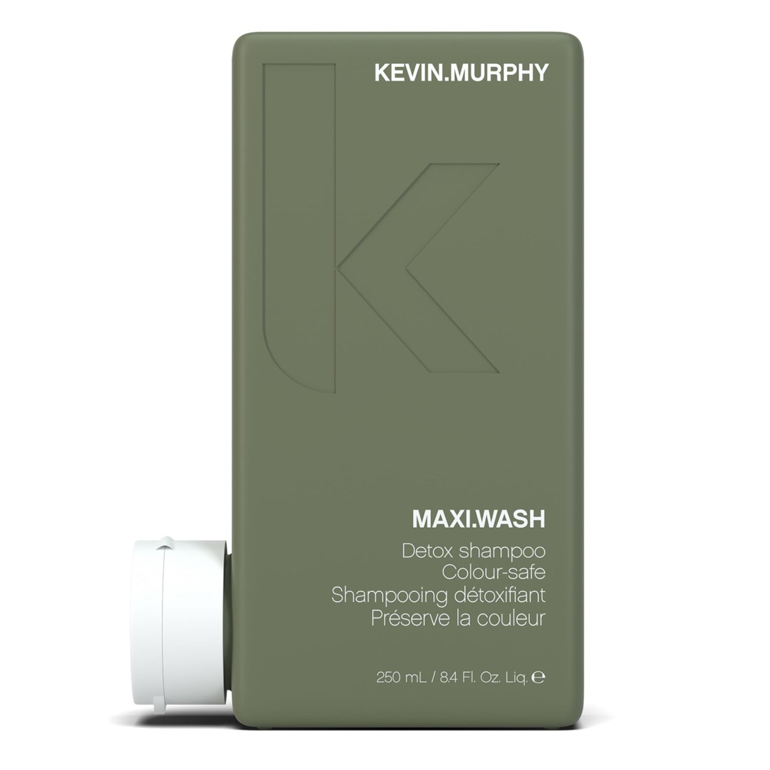 KEVIN.MURPHY MAXI.WASH - Detox Shampoo - Removes Build-Up &amp; Minerals - Colour Safe Shampoo - Also a Scalp Shampoo - Sulphate Free &amp; Paraben Free - 250 mL / 8.4 fl oz