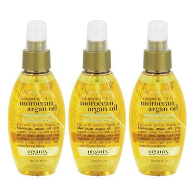 OGX Moroccan Argan Oil Weightless Dry Oil 4oz (3 Pack)