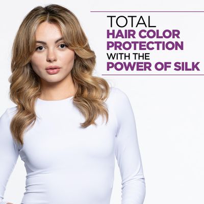 BioSilk Color Therapy Lock &amp; Protect, Prevents Color Loss &amp; Strengthens Hair, Keeps Color Vibrant &amp; Rich, Sulfate, Paraben &amp; Cruelty-Free, 5.64 Oz