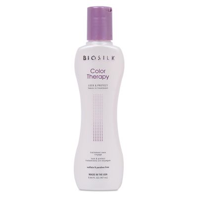 BioSilk Color Therapy Lock &amp; Protect, Prevents Color Loss &amp; Strengthens Hair, Keeps Color Vibrant &amp; Rich, Sulfate, Paraben &amp; Cruelty-Free, 5.64 Oz
