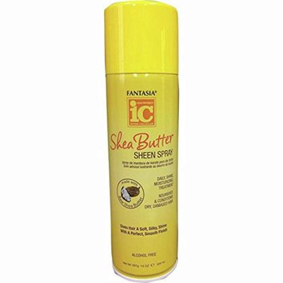 Fantasia IC Shea Butter Sheen Spray 14 oz. Bonus