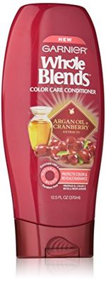 Garnier Whole Blends Conditioner with Argan Oil &amp; Cranberry Extracts, Color Care, 12.5 fl. oz.