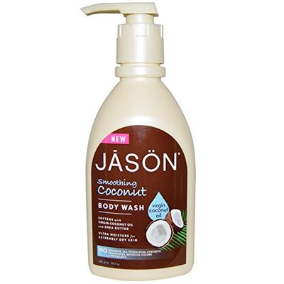JASON, Smoothing Body Wash oz, Coconut, 30 Ounce