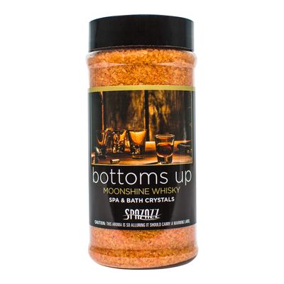 Spazazz SZCMW SPZ-512 Moonshine Whisky Bottoms Up Set The Mood Crystals Container, 17 oz. Aromatherapy, 1.06 Pound (Pack of 1), Burnt Orange