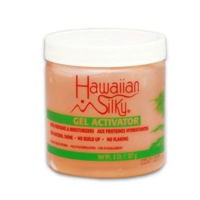 Hawaiian Silky gel activator 8 ounce, Pink, 8 Ounce