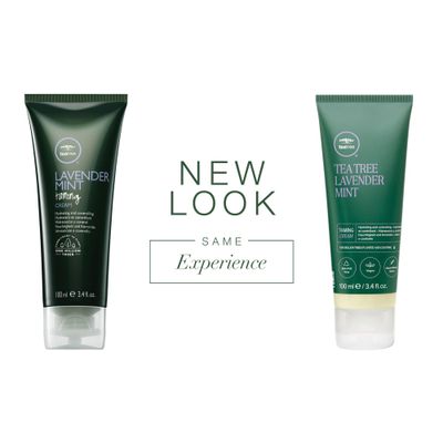 Tea Tree Lavender Mint Taming Cream, Rich Hair Styling Cream, For Coarse, Curly + Dry Hair, 3.4 fl. oz.