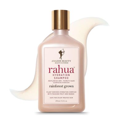 Rahua Hydration Shampoo, 9.3 Fl Oz, Organic Hydrating Moisturizing Sulfate Free Shampoo for Dry Hair, Natural, Plant Based Derived Ingredients, Mango &amp; Passion Fruit, Hair Care for Frizz &amp; Scalp Care
