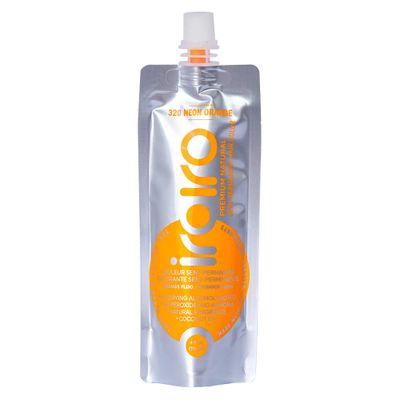 IROIRO Premium Natural Semi-Permanent Hair Color 320 Neon Orange (4oz)