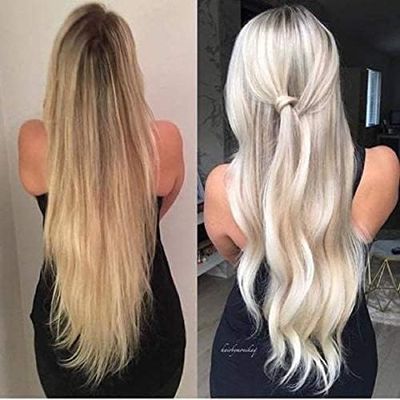 Fanola No Yellow Mask, 11.8 oz - Purple Toning Mask to Remove Yellow Tones &amp; Brassiness from Blonde, Silver, Gray, Highlighted and Bleached Hair