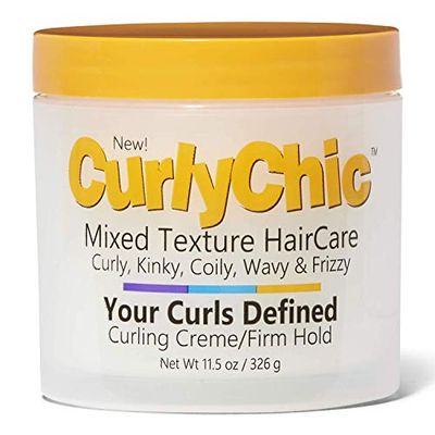 CURLYCHIC Mixed Texture Haircare Creamy Leave In Conditioner, 11.5 Ounce