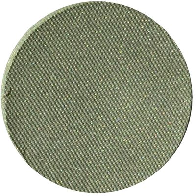 Honeybee Gardens Pressed Powder Eye Shadow Single Refill, Conspiracy, Rich Forest Green, Long-Wearing, Creaseproof Mineral Color With Botanicals, 1.2g