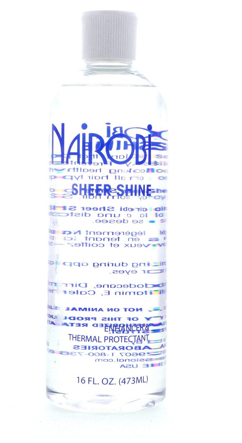 Nairobi Sheer Shine Thermal Protectant for Unisex, 16 Ounce