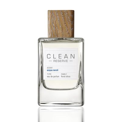 CLEAN RESERVE Acqua Neroli Eau de Parfum | Eco-Conscious &amp; Sustainable Spray Fragrance | Vegan, Phthalate-Free, &amp; Paraben-Free | 3.4 Fl Oz/100mL