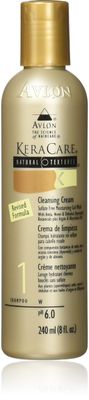 Avlon Keracare Natural Textures Cleansing Cream, 8 Ounce