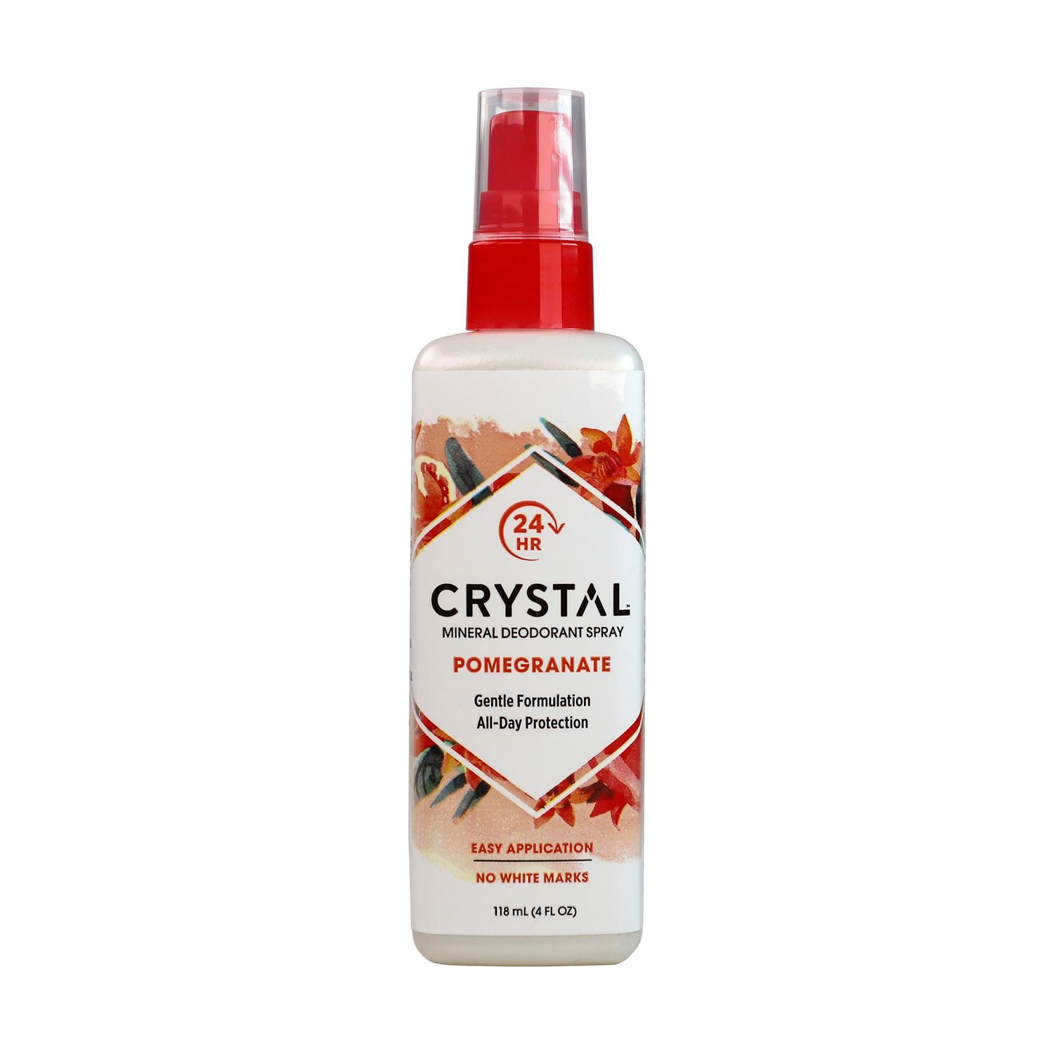 Crystal Essence Deodorant Spray, Pomegranate, 4 oz