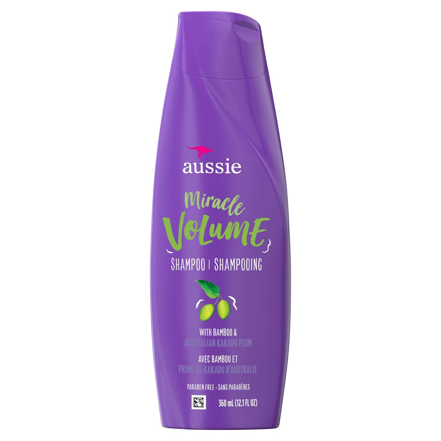 Aussie Paraben-Free Miracle Volume Conditioner for Fine Hair, Plum &amp; Bamboo, 360ml (Pack of 6)
