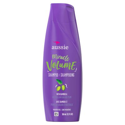 Aussie Paraben-Free Miracle Volume Conditioner for Fine Hair, Plum &amp; Bamboo, 360ml (Pack of 6)