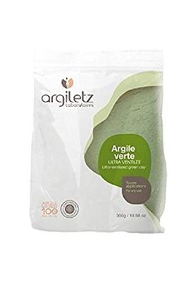 Argiletz Laboratoires French Green Clay | Ultra-Ventilated | Sourced and Produced in France | 300g/10.5 oz