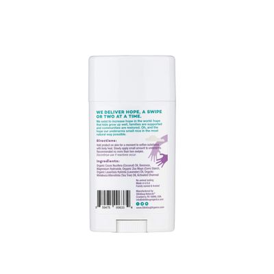 STINKBUG NATURALS Lavender Charcoal Deodorant, 2.1 OZ