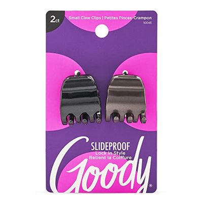 Goody Classics Mini Claw Clips - All Hair Types - Great for Easily Pulling Up Your Hair - Pain-Free Hair Accessories for Women, Men, Boys &amp; Girls