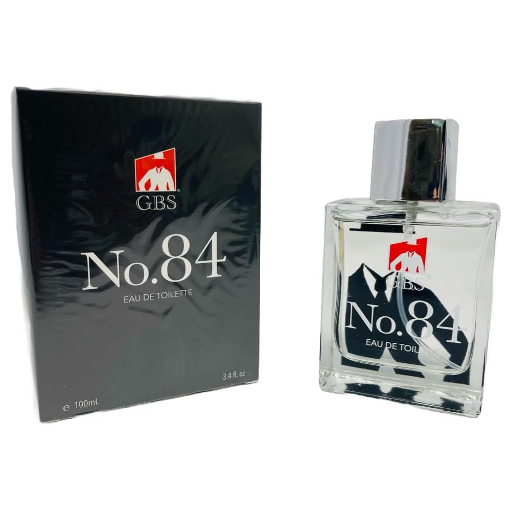 G.B.S No.84 - Eau De Toilette - Fresh, Romantic, Smooth Scent, Smells Like a Fresh Shave Long Lasting Cologne Gift For Men (3.4 Fl oz)