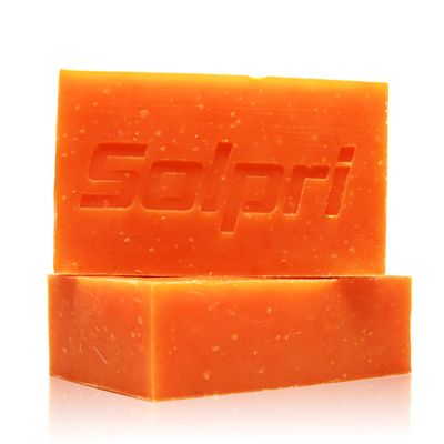 Solpri Shield Athletic Tea Tree Soap Bar with Lemongrass Eucalyptus Oil 4 oz (2 Pack) Protects Skin from Jock Itch, Athlete&#39;s Foot, Ringworm for Humans