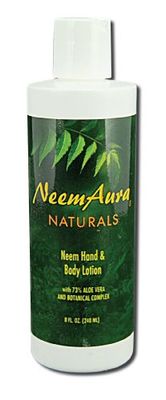 NEEMAURA Neem Hand Body Lotion, 8 oz Lotion