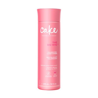 Cake Beauty Volumizing Conditioner, The Big Wig - Body Boosting &amp; Weightless Conditioning - With Sunflower Seed Oil, Rice Protein &amp; Shea Butter - For All Hair Types - 10 Fl Oz / 295 ml