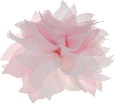 Mecool Lady Peony Party Wedding Brooch Corsage Hair Head Clip Headdress Flowers (Pink Color&amp;acutiflorous)