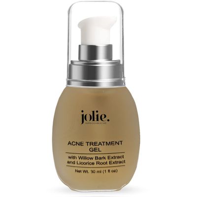 Jolie Acne Treatment Gel - Anti Blemish &amp; Oil Control W/Glycolic Acid &amp; Witch Hazel