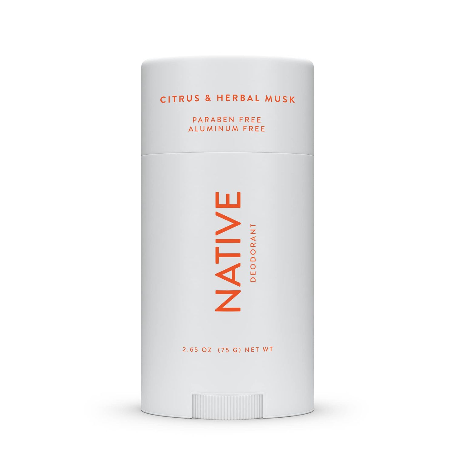 Native Deodorant | Natural Deodorant for Men, Aluminum Free with Baking Soda, Probiotics, Coconut Oil and Shea Butter | Citrus &amp; Herbal Musk