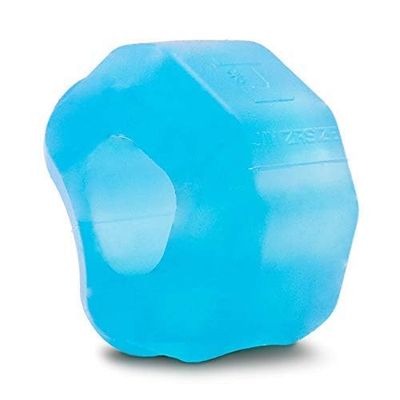 Jawzrsize Pop &#39;N Go Jaw, Face, and Neck Exerciser - Define Your Jawline, Slim and Tone Your Face, Look Younger and Healthier - Helps Reduce Stress and Cravings - Facial Exerciser (Beginner Blue)