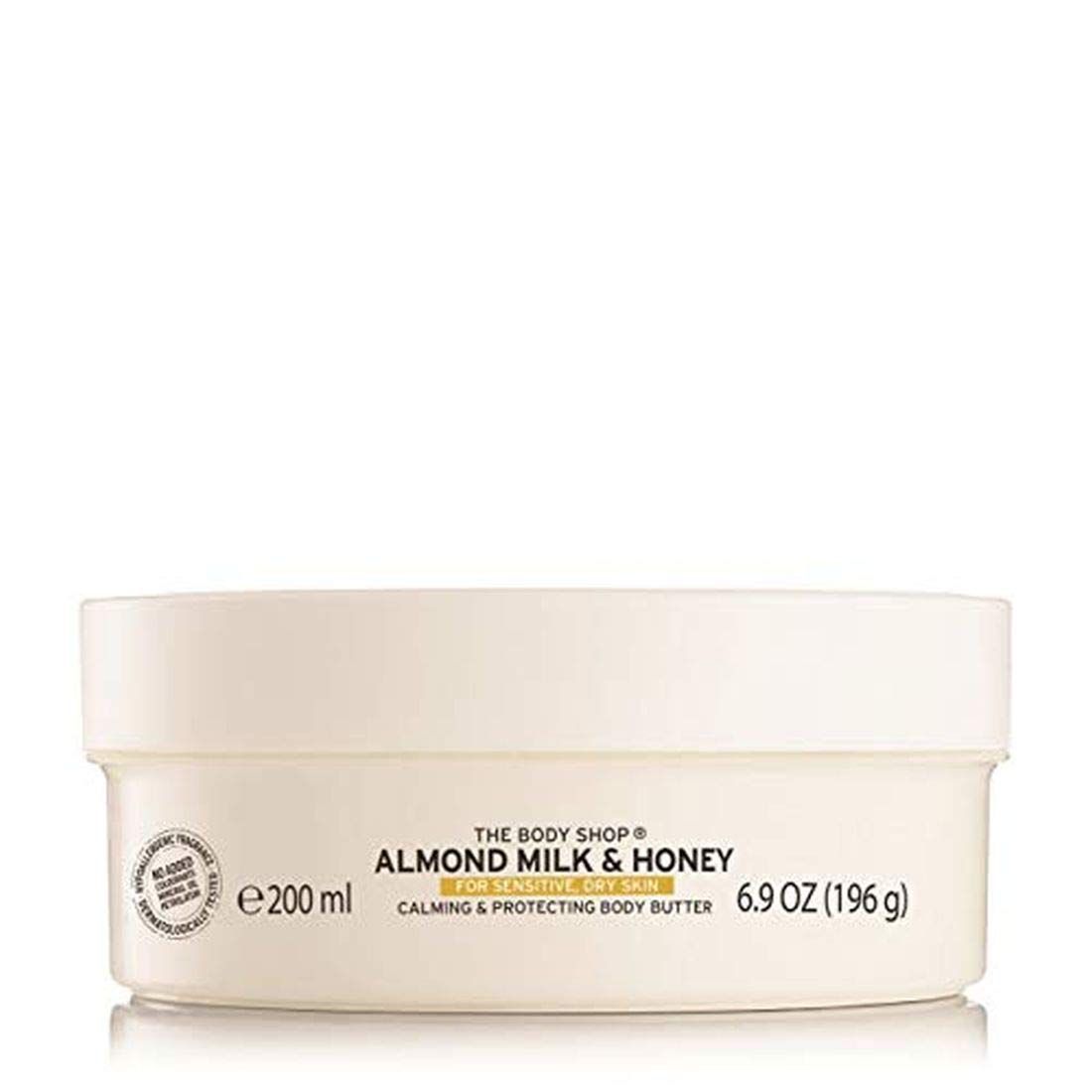 The Body Shop Almond Milk Body Butter - Nourishing &amp; Moisturizing Skincare for Dry and Sensitive Skin - Vegan - 6.75 Oz