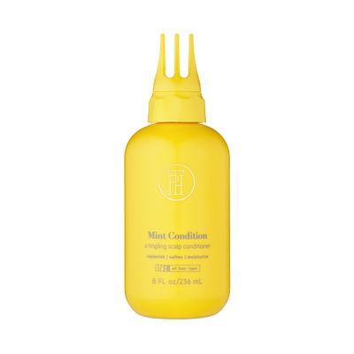 TPH BY TARAJI Mint Condition Tingling Moisturizing Scalp Leave-in Conditioner for Dry Hair | With Shea Butter, Aloe, Eucalyptus Oil, &amp; Peppermint | Sulfate &amp; Cruelty-Free| For Women &amp; Men, 8 fl. oz