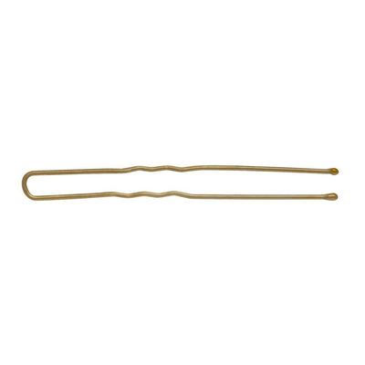 Diane 3 Bronze Hair Pins for Women, Girls, Hairdressing, Salon, U Shaped Hair Pins with Ball Tips for Securing Updos, Buns, Braids, and Everyday Styles, 1 lb. (Approximately 400 Pins)