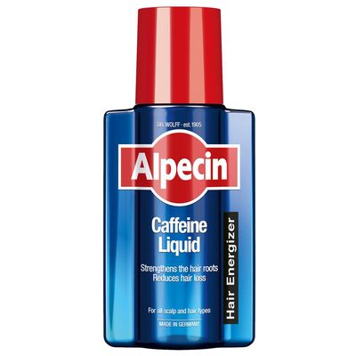 Alpecin After Shampoo Caffeine Liquid Hair Recharger, 6.76 fl oz, Scalp Tonic for Men&#39;s Thinning Hair Growth, Sulfate Free with Castor Oil