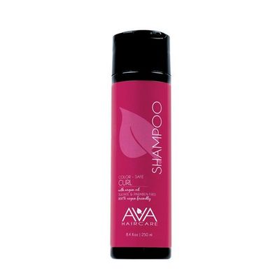 Ava Haircare - Curl Shampoo - Vegan, Sulphate Free, Paraben Free, Cruelty Free - Curly Hair Shampoo (8.4oz)
