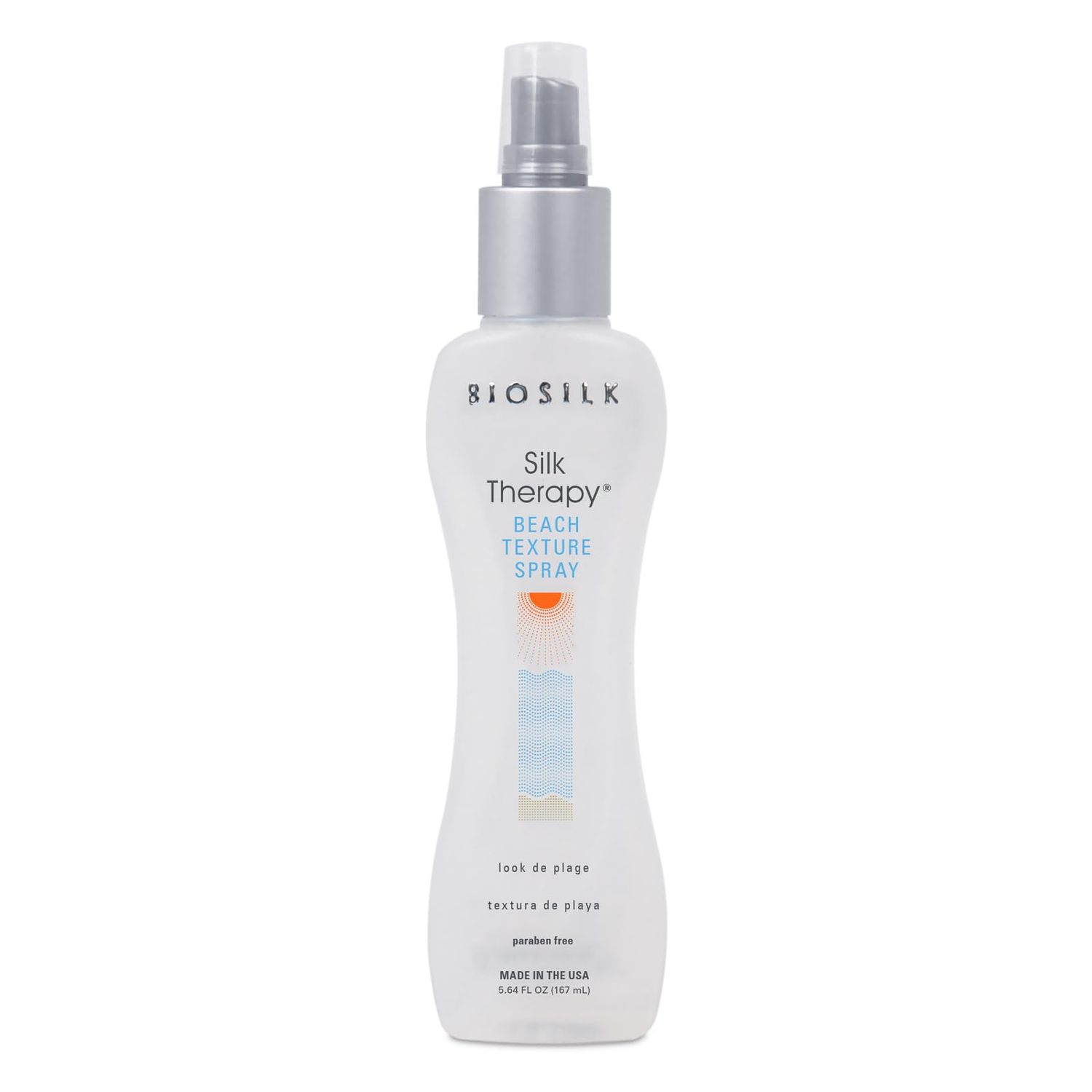 BioSilk Beach Texture, Styling Salt Spray for Natural Waves &amp; Texture, Sulfate, Paraben, &amp; Cruelty-Free, 5.64 oz